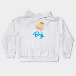 It's a Boy Kids Hoodie